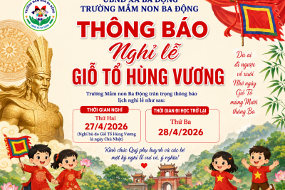 Thông báo Nghỉ lễ
