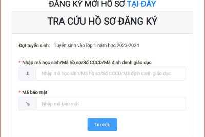 Thông báo tuyển sinh năm học 2023 – 2024